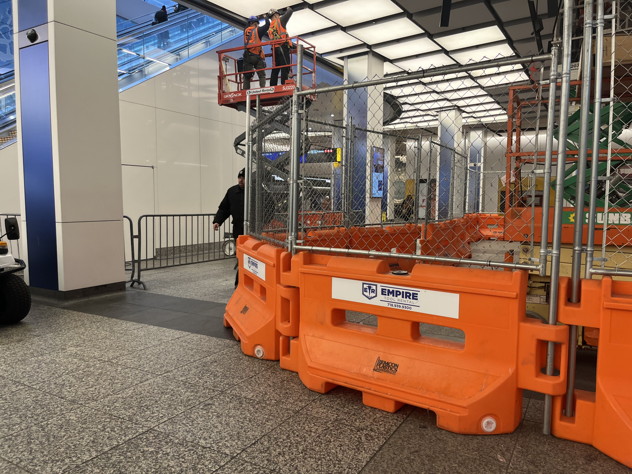 Remcon Water Barricade Fencing - Empire Tool Rental